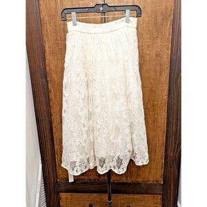 Vintage Spencer Alexis Women's Lace Boho Skirt Size XS Fairy Y2K